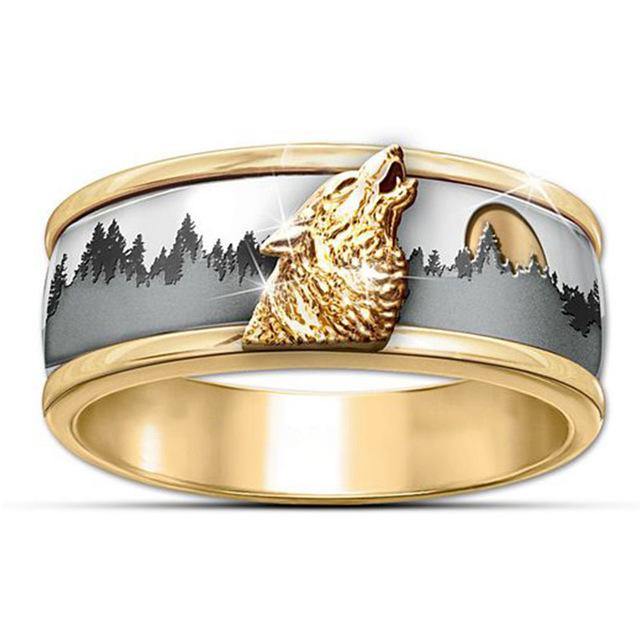Howling Wolf Ring - Wyvern's Hoard