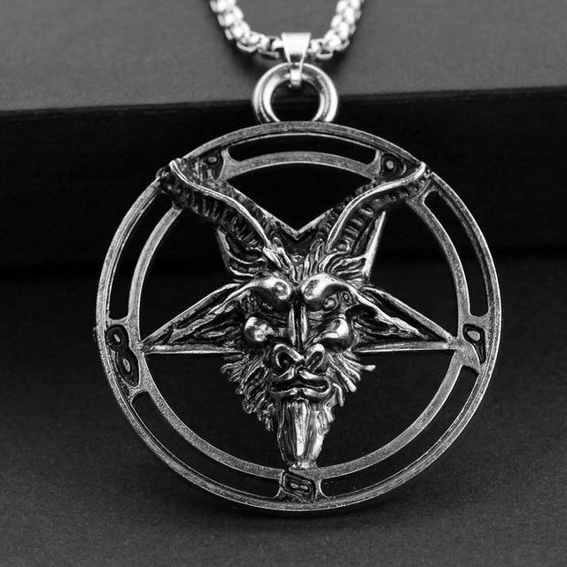 Baphomet Pentagram Necklace