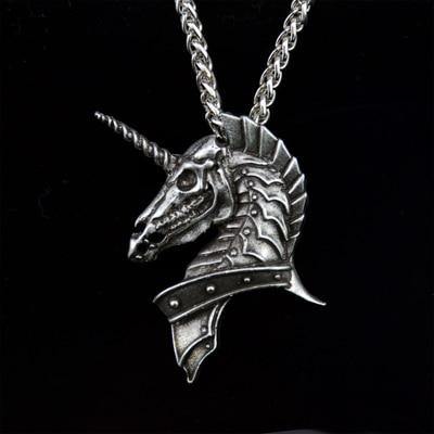 Undead Unicorn Necklace - Wyvern's Hoard