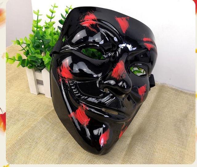 LED Neon Guy Fawkes Mask - Wyvern's Hoard