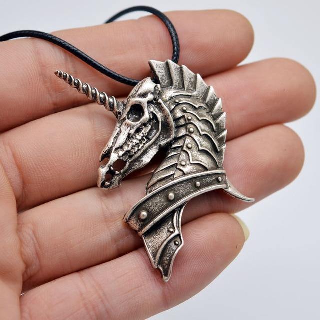Undead Unicorn Necklace - Wyvern's Hoard