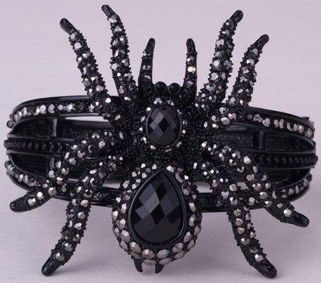 Crystal Spider Bracelet - Wyvern's Hoard