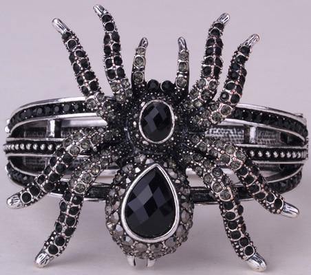 Crystal Spider Bracelet - Wyvern's Hoard