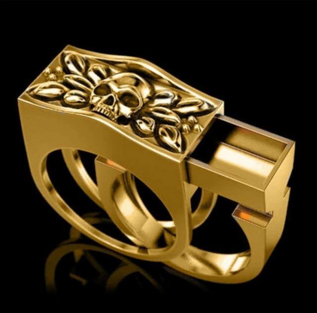 Skull Poison Ring - Wyvern's Hoard