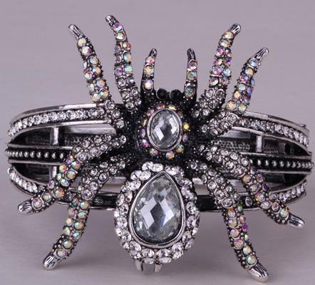 Crystal Spider Bracelet - Wyvern's Hoard