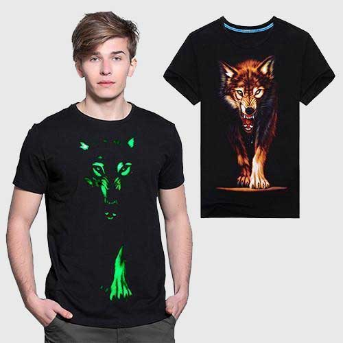 Lone Wolf Glow In The Dark T-Shirt