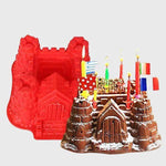 Castle Silicone Baking Mold - Wyvern's Hoard