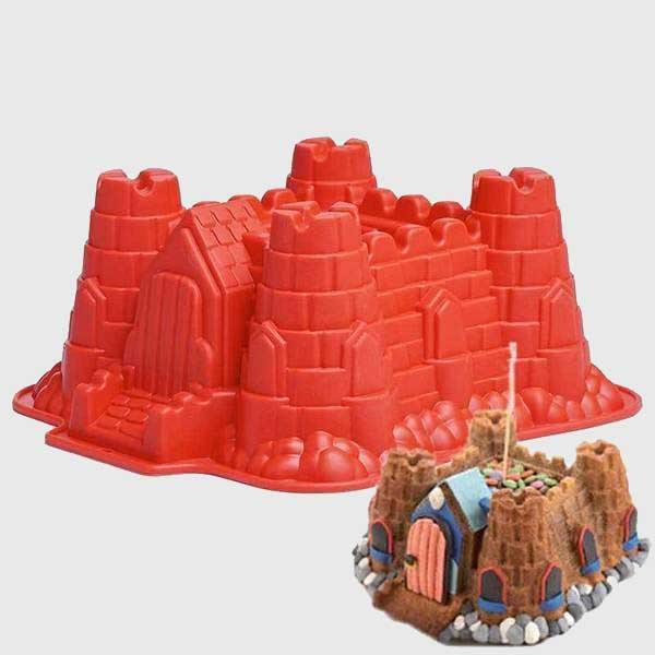 Castle Silicone Baking Mold - Wyvern's Hoard