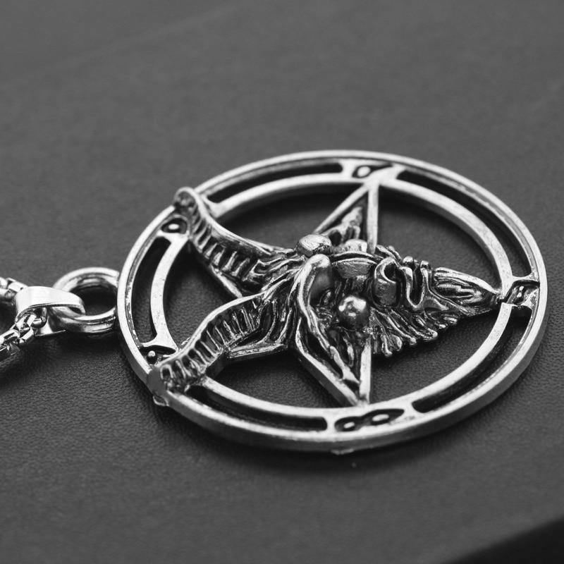 Baphomet Pentagram Necklace - Wyvern's Hoard