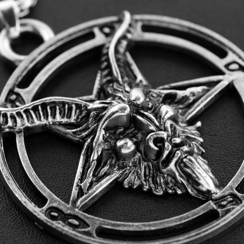 Baphomet Pentagram Necklace - Wyvern's Hoard