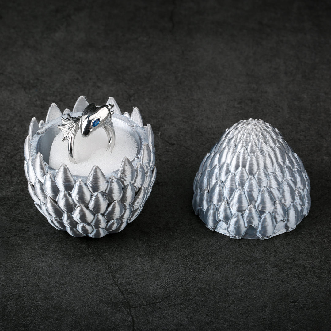 3D Dragon Egg Ring Case – Wyvern's Hoard